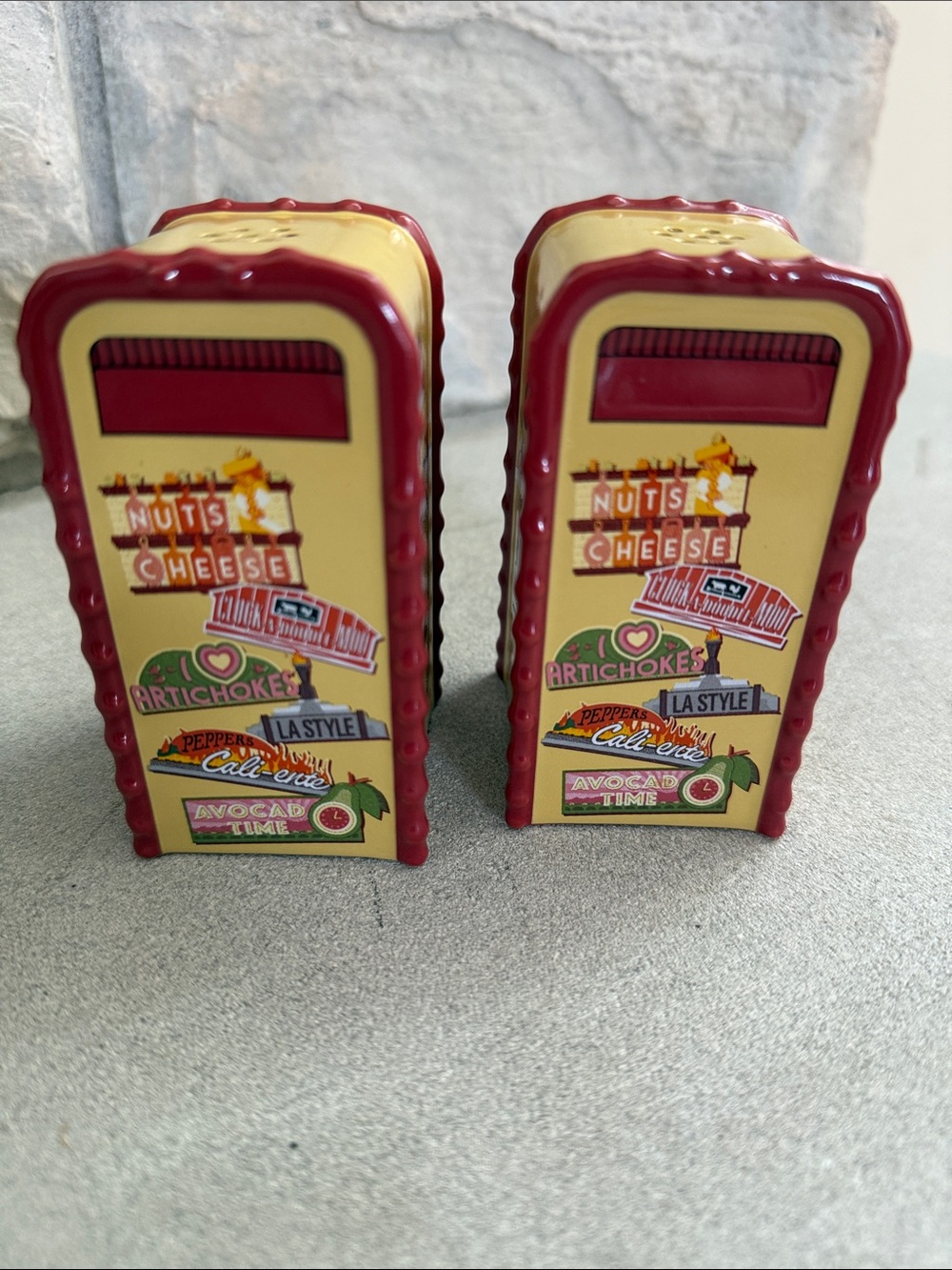 Disney California Adventure Food & Wine Festival Salt & Pepper Shaker Set - Picture 5 of 11